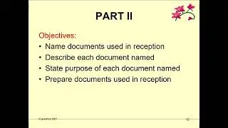 Office Administration - Reception and Hospitality