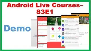 Android Live Courses S3E1 :Firebase Realtime DB CRUD - Demo