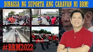 BBM MOTORCADE DINAGSA SA IBAT-IBANG LUGAR! 5,400 Vehicles, 8,000 Supporters sa Ilocos Sur pa lang