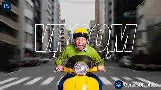 How to create radial blur effect in Photoshop