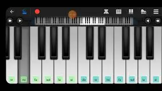 تعلم عزف البيانو piano perfect من خلال مقطع من اغنيه 