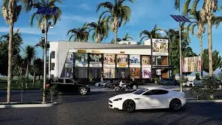 Commercial Plaza Design - Modern Interior Design & Elevation Design