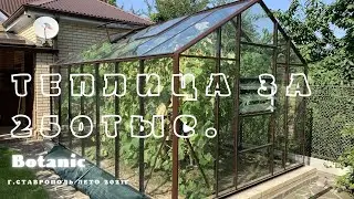 Теплица из стекла. 12м2  Botanic Standart. Ставрополь.