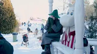 Muumimaailma auki hiihtolomalla