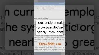 Word Shortcuts to Quickly Select Text [Quick Tutorial]
