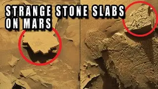 Strange Stone Slabs Spotted On Mars