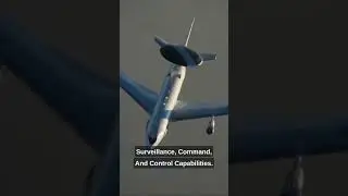 The AWACS: How This Revolutionary Aircraft Technology Ensures Military Safety #shorts #aviation