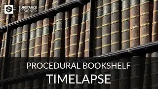 Substance Designer - Bookshelf