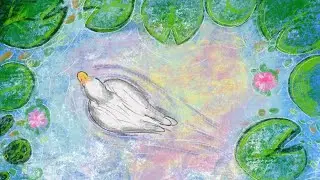 Basic Digital Art Timelapse 🦢✨