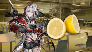 Wis'adel eats a lemon