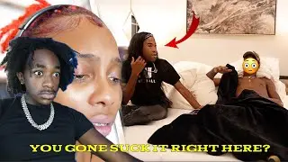 SHE CAUGHT HER BOYFRIEND GETTING TOP FROM ANOTHER MAN SHAMAR?