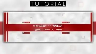 2D Twitter Header Tutorial/Template | Photoshop CC