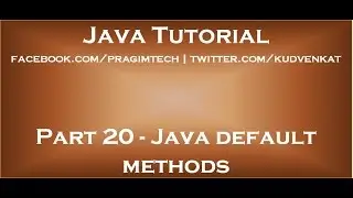 Java default method