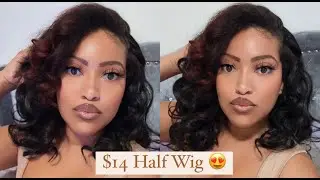 $14 Half Wig  😍 | Bougie on a Budget