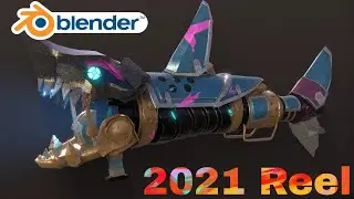 2020 - 2021 Blender Animation Reel