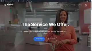 Service Business Portfolio Pages