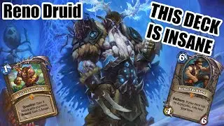 This deck is so BROKEN | Reno Druid | Festival of Legends | Wild Hearthstone