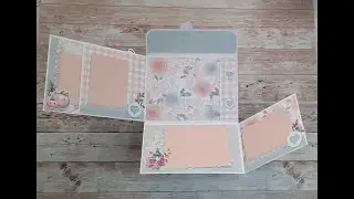 Mini álbum de otoño tonos pastel colaboración parte 2 @lascosasdelaury