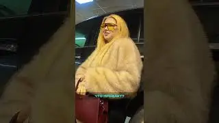 The blonde changed her mind about selling her Lexus. Bad luck.