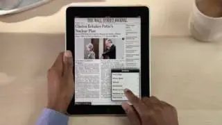 Apple iPad Guided Tour: The Wall Street Journal