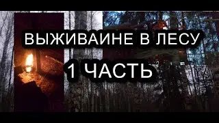 ВЫЖИВАНИЕ В ЛЕСУ! 1 ЧАСТЬ