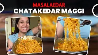 Masaledar 🤤 🌶 Chatakedar MAGGI RECIPE 😱😱 | 30 Days Maggi Challenge - Day 8 | So Saute