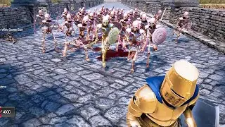 I'M A GOLDEN KNIGHT VS EVERY UNIT- Ultimate Epic Battle Simulator - UEBS