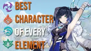 BEST Character of EVERY ELEMENT (Electro, Pyro, Hydro, Dendro) | Genshin Impact