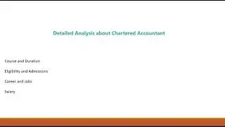 CA course in detail | How to become CA | CA as a career | everything in detail