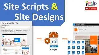 Sharepoint Site Design and Site Script using JSON
