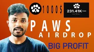 PAWS AIRDROP UPDATE - Claim Points FAST Before Listing