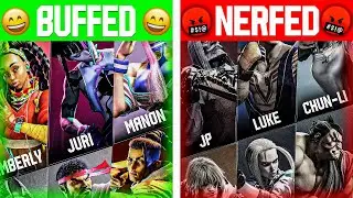 WHO GOT BUFFED AND NERFED?! | STREET FIGHTER 6 SEASON 2 PATCH PREVIEW