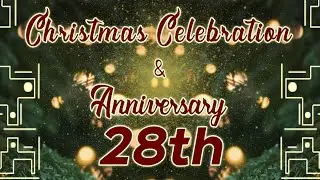 NATAL DAN ANNIVERSARY GSJA KE 28 gedung GSJA ICT