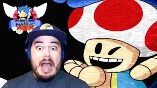 I DIDN'T KNOW BALLOON TOAD HAD A JUMPSCARE!! | Five Nights at Sonic's: Maniac Mania (Part 2)