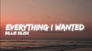 Billie Eilish - Everything I Wanted | [ Sped Up + Reverb ] | (Lyrical)