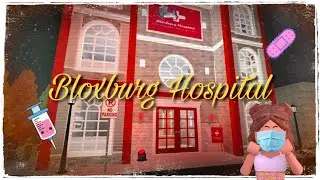 Bloxburg Hospital! - Town Series + SECRET VENTS | QueenCoolJewel