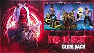 TOP 10 CLIP PACK || FREE FIRE CLIPS PACK 💯 || FREE FIRE EMOTE PACK || TOP 10 EMOTE CLIPS⬇️ FF CLIPS