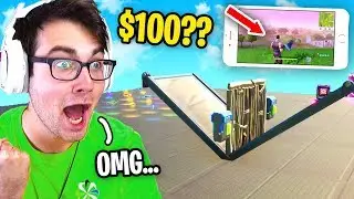 I Hosted a 1v1 Tournament with MOBILE PLAYERS for $100 in Fortnite... (better than PC)