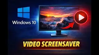 How to Set a Video as Screen Saver on Windows 10 (Easy Video Screensaver) | GearUpWindows Tutorial