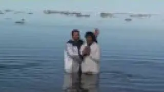 Baptism on the island