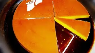 Resepi Puding Karamel Tanpa Telur Dan Tanpa Kukus // Puding Gula Hangus Tanpa Telur