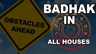 Badhak in all houses | Anmol Kapoor | AK Astrology