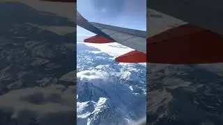 Flying over the French Alps