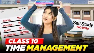How to Manage School, Tuition and Self Study?🤯 Manage time like a TOPPER🔥