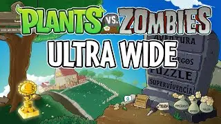 Plants vs. Zombies Pero... En ULTRA WIDE ¿Tiene sentido? EN ESPAÑOL & ENGLISH | PARA PC🖥️ #1