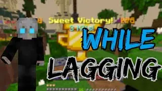 How I E̴n̴j̴o̴y̴ skywars while lagging (Hive)