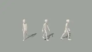 walk cycle | 3D Animation