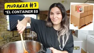 QUE NOS LLEVAMOS A ARGENTINA?! 🇦🇷 HABLEMOS del CONTAINER mientras COCINO Mudanza Vlog #3