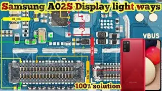 Samsung A02S Display light not working problem solved| A02S Display light ways| 