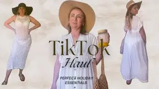 HOLIDAY TIKTOK SHOP HAUL #holidayshopping  #beachvibes  #haul